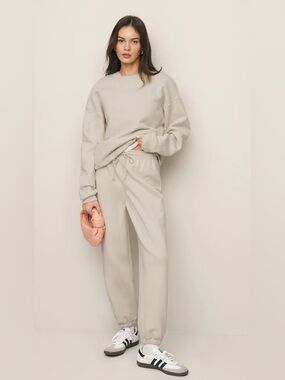 Reformation Vintage Crewneck Sweatshirt & Boyfriend Sweatpant